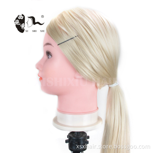 hot wholesale quality hair mannequin head/hairdressers styling head